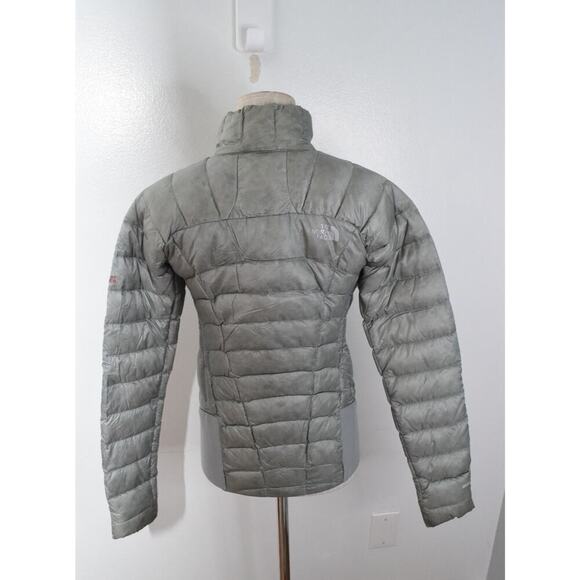 The North Face Womens Summit Series XS Gray Coat 800 Down Puffer - Picture 3 of 12